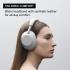 Sony WH-1000XM6 The Best Noise Canceling Wireless Headphones, HD NC Processor QN3, 12 Microphones, Adaptive NC Optimizer, Mastered by Engineers, Studio-Quality, 30-Hour Battery, Black - Silver